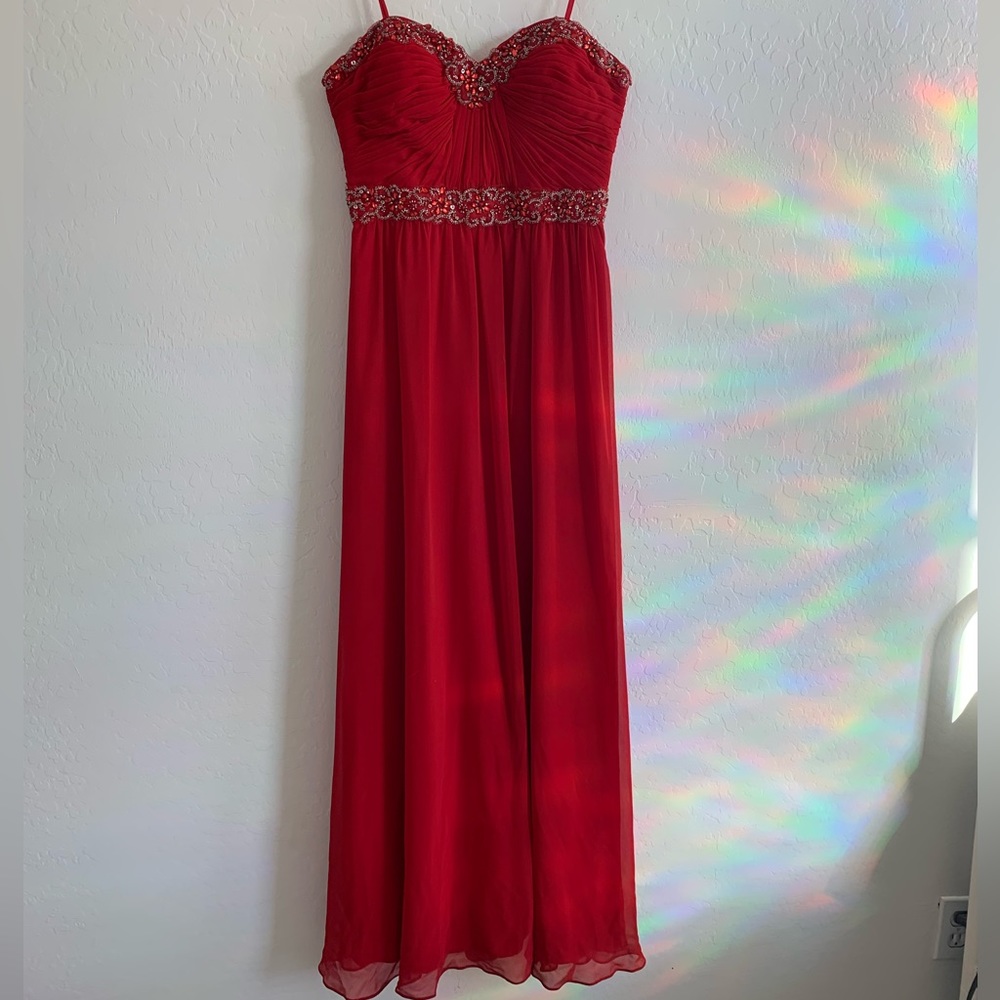 Alex & Sophia Strapless Dress